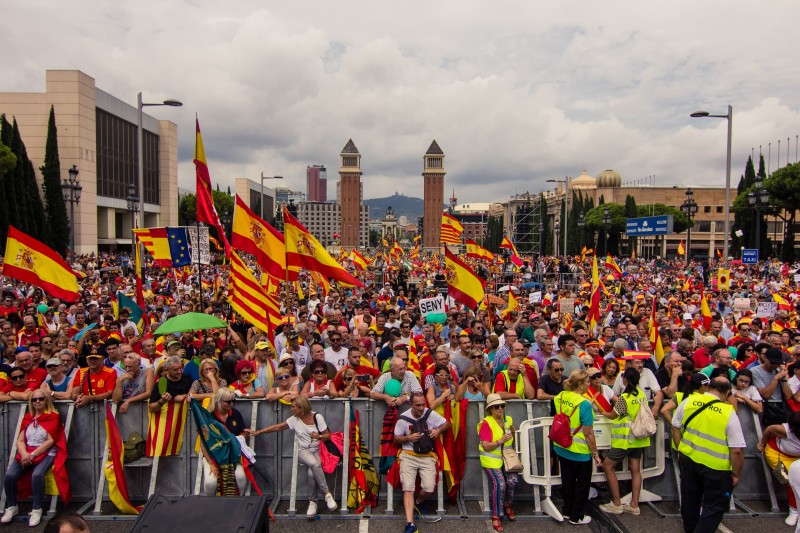 Comunicado de España Responde y Moviment Civic 12 de Octubre de Cataluña