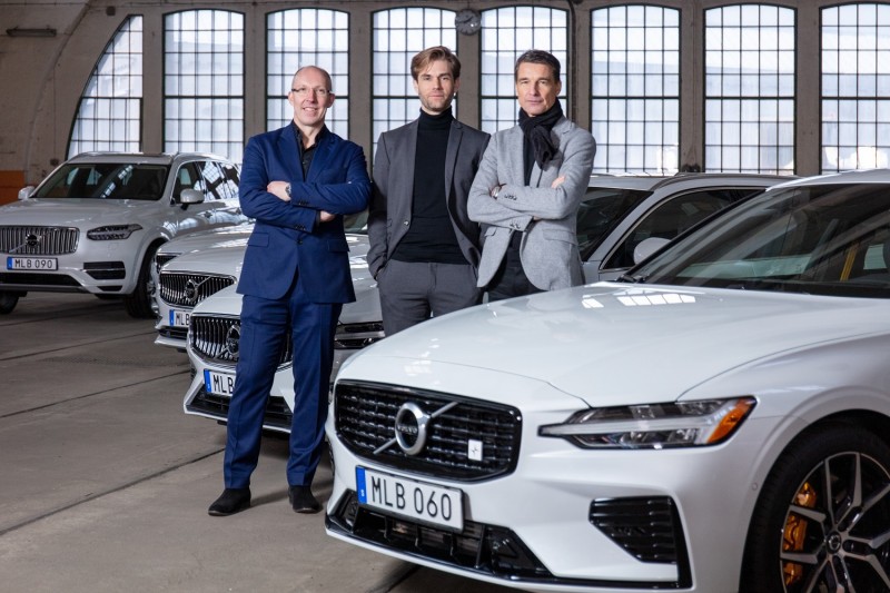 La galardonada gama de Volvo Cars demuestra que tres directores de diseño son mejor que uno