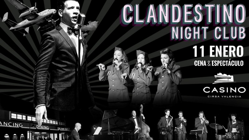 Clandestino Night Club te lleva al Chicago de los años 40
