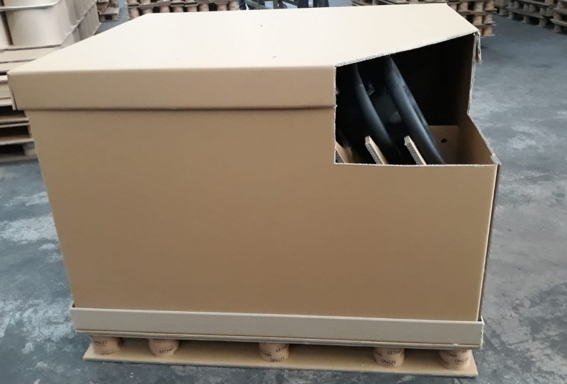 Upalet incrementa un 92% la capacidad de transporte de volantes con un box para automoción