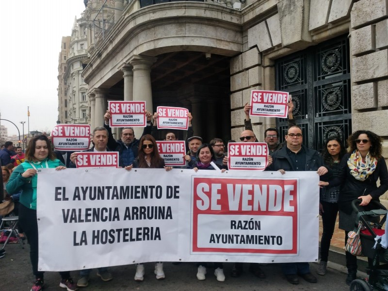 Las ZAS de Valencia han costado a la hostelería la pérdida de más de 2000 empleos
