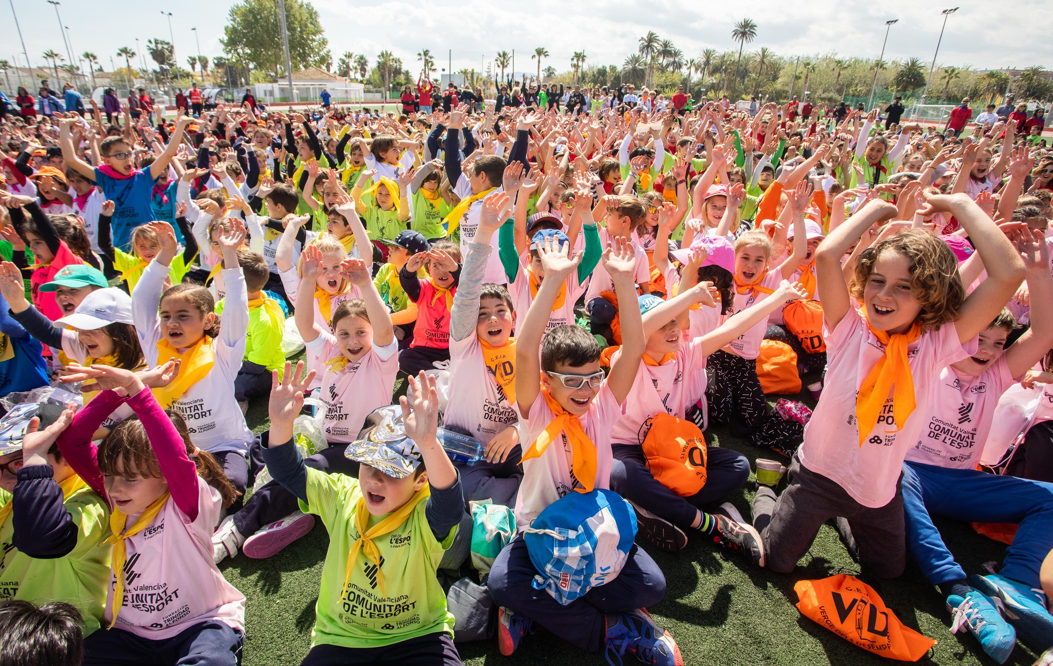 Más de 150.000 escolares celebran el Dia del deporte en la Comunidad Valenciana