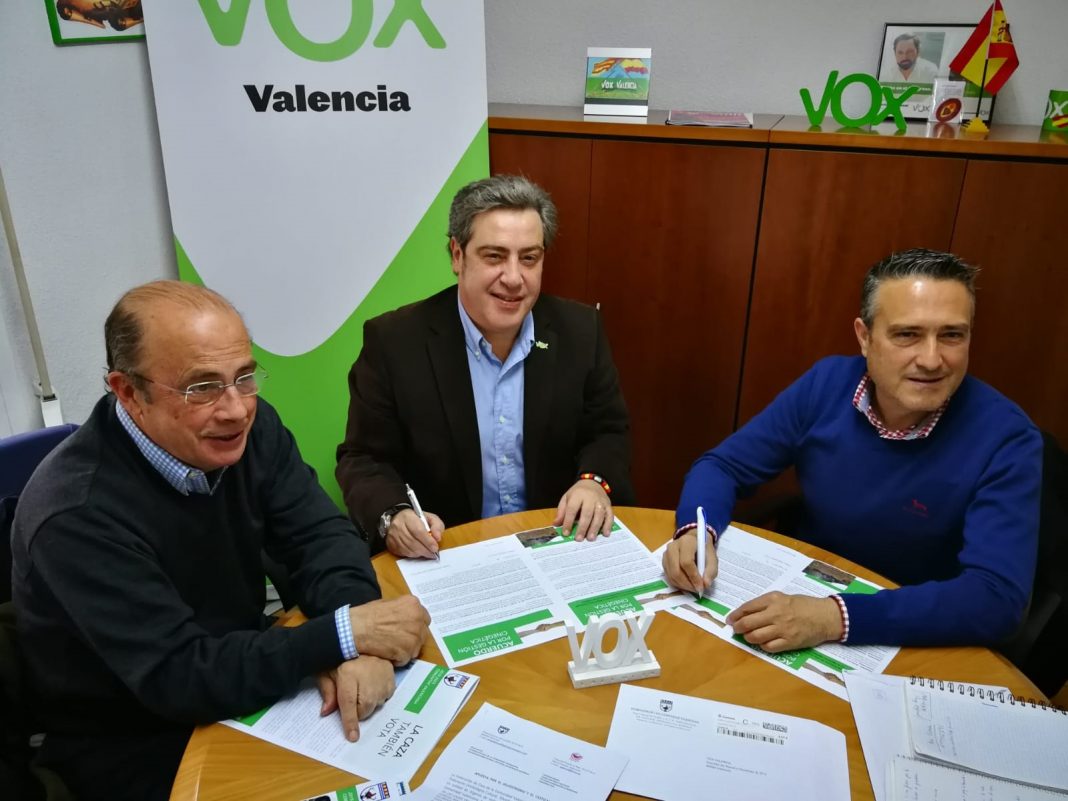 Vox Valencia se adhiere al acuerdo de “Gestión cinegética responsable”