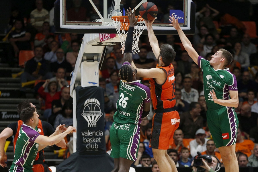 Valencia Basket se enfrenta por sexta vez al Unicaja en el Playoff de la Liga Endesa