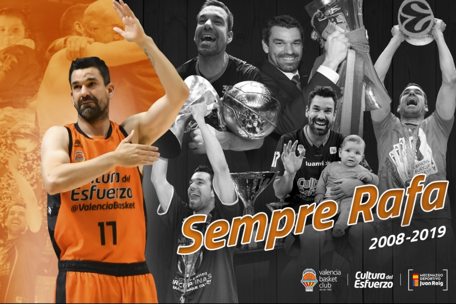 Rafa Martínez se despide mañana en la Fonteta tras su brillante etapa en Valencia Basket