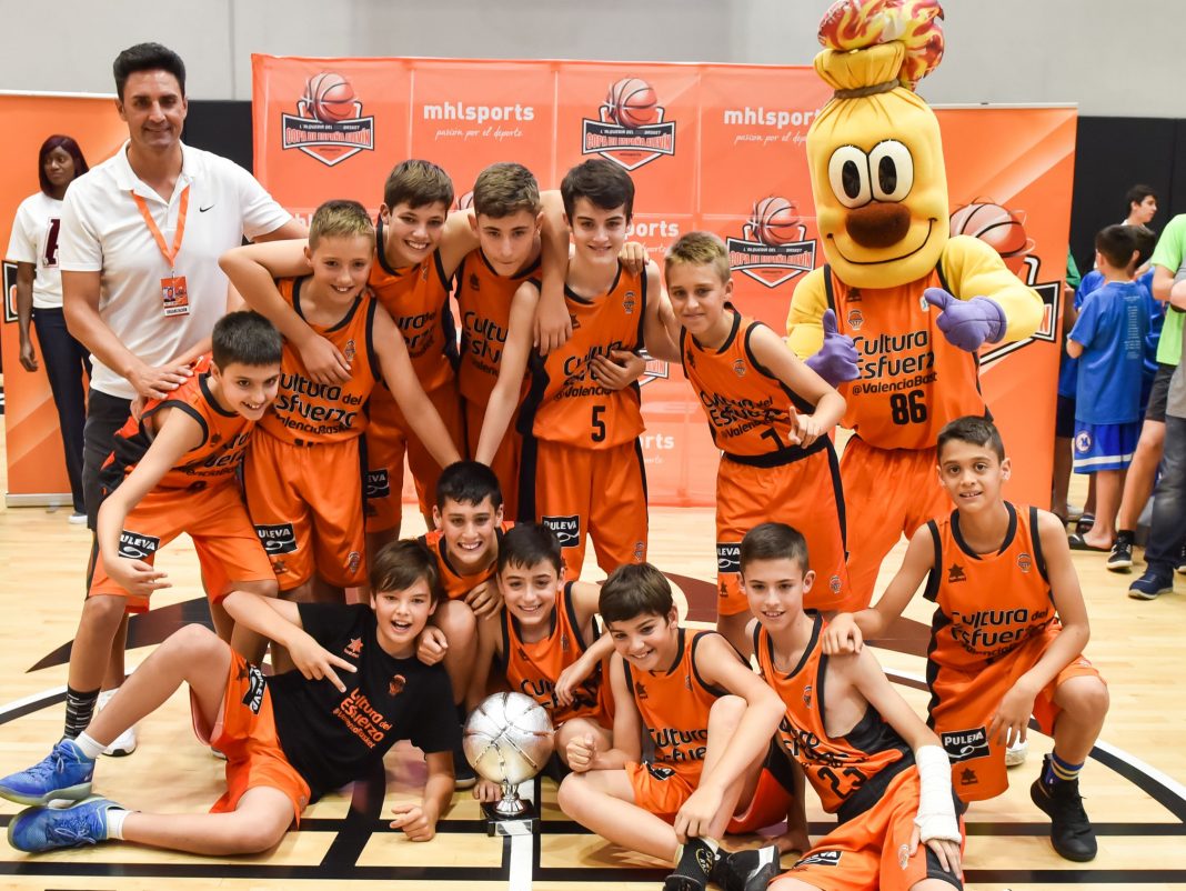 Valencia Basket se hace con la Copa de España Alevín Masculina y compite hasta el final en la femenina