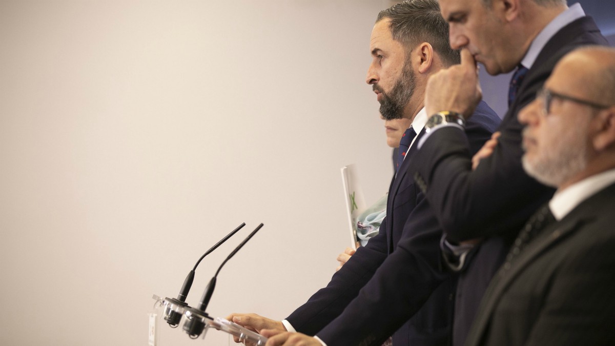 Santiago Abascal, No se trata de una cuestión de “conseguir la foto” o de "pugna por los sillones"