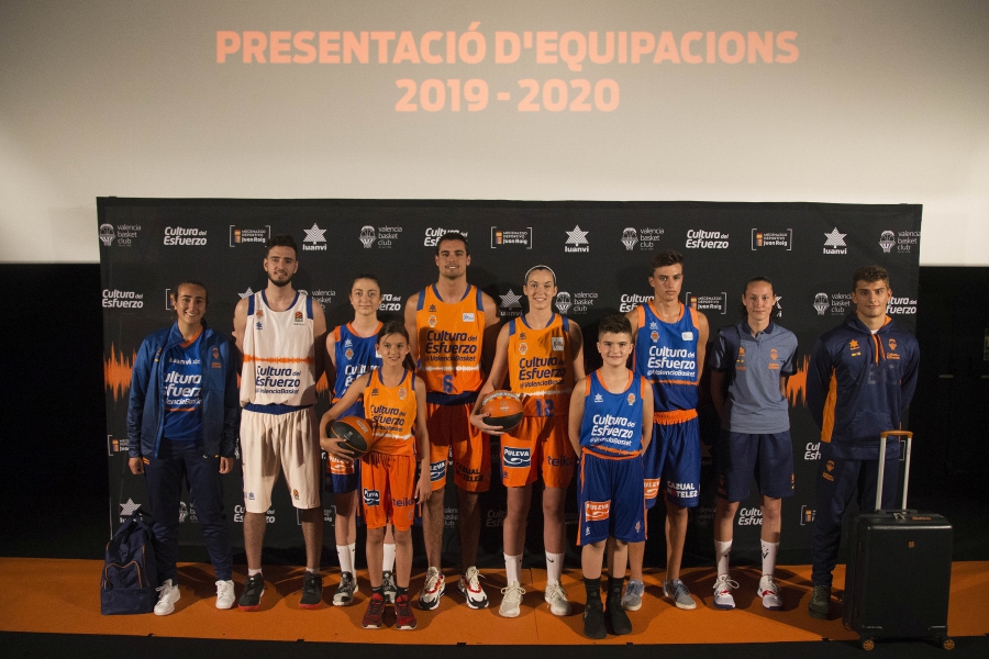 Valencia Basket y Luanvi presentan las equipaciones para la Temporada 2019-20