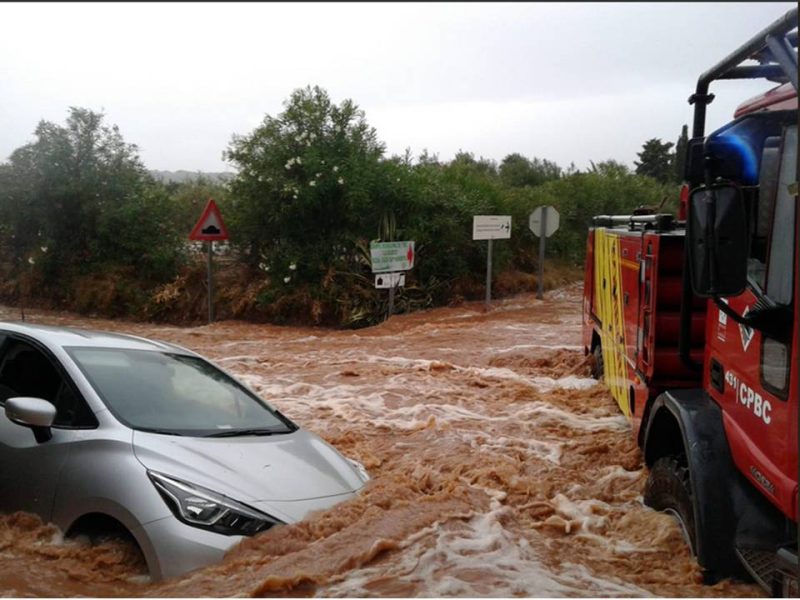 Alertas meteorológicas para hoy y mañana