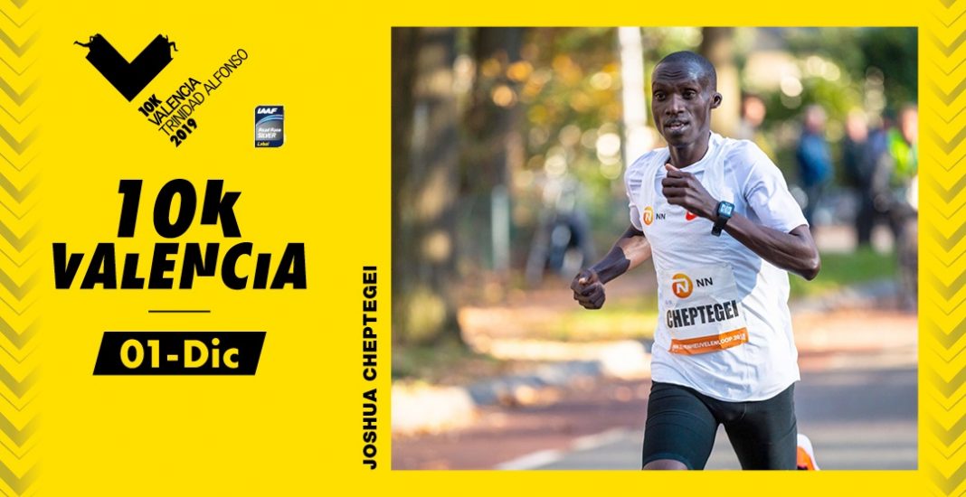 Joshua Cheptegei anuncia que intentará el récord del mundo en el 10K Valencia Trinidad Alfonso