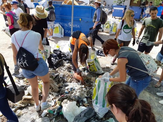 "Por una Albufera sin plásticos" Actividad de concienciación y retirada de plásticos en el Parque Natural de la Albufera