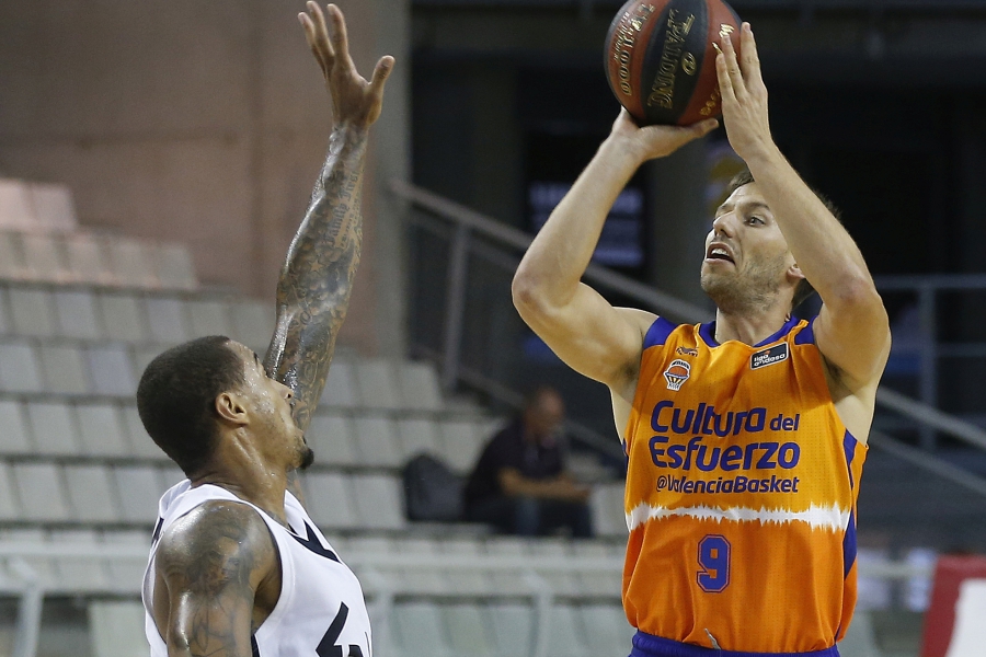 Triunfo del Valencia Basket ante LDLC ASVEL en el segundo amistoso (60-88)