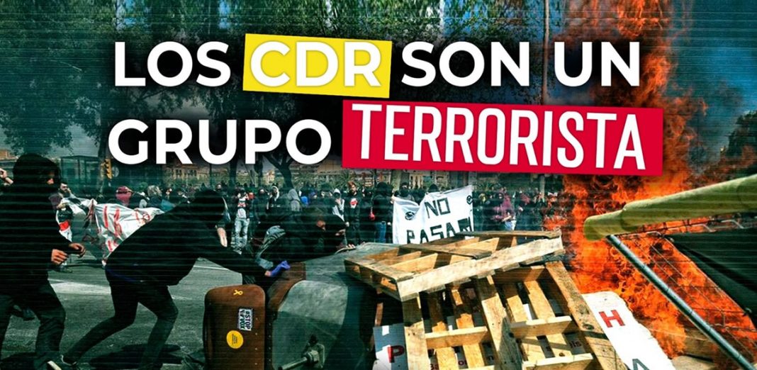 VOX se querella contra los CDR por terrorismo