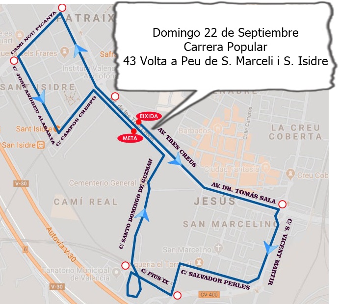 43 Volta a Peu de Sant Marceli i Sant Isidre este domingo
