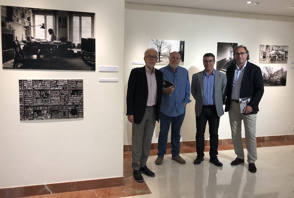 Dos profesores del CEU llevan al Colegio de España en París una muestra de fotos inéditas de Borges, Cortázar y Neruda