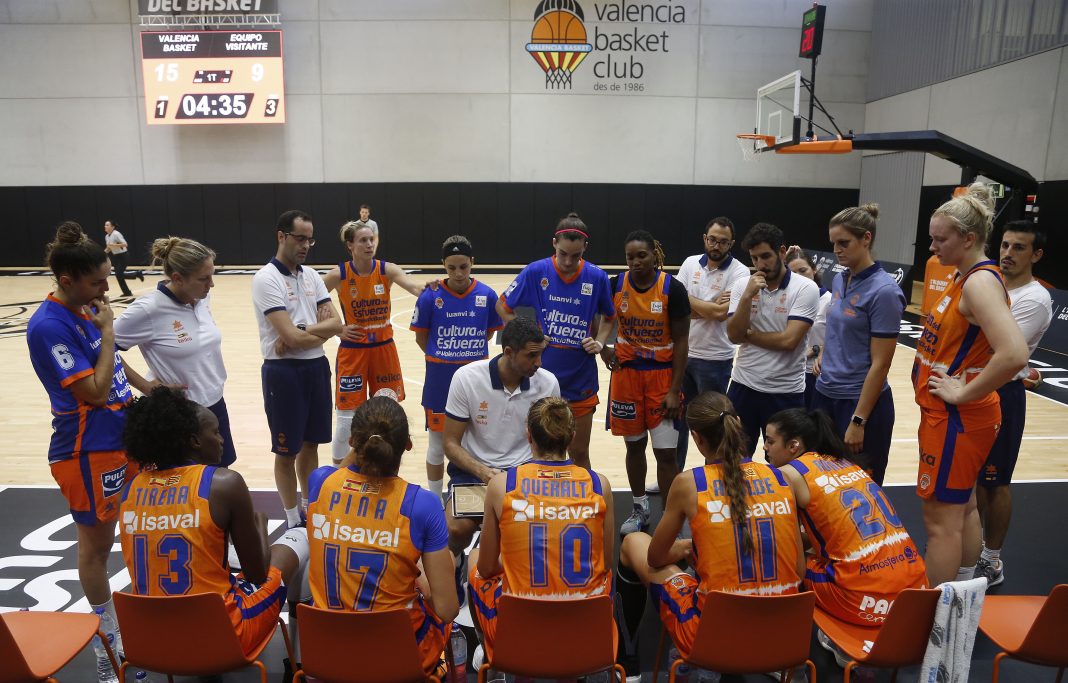 Última prueba de pretemporada del Valencia Basket Femenino ante Cadí La Seu