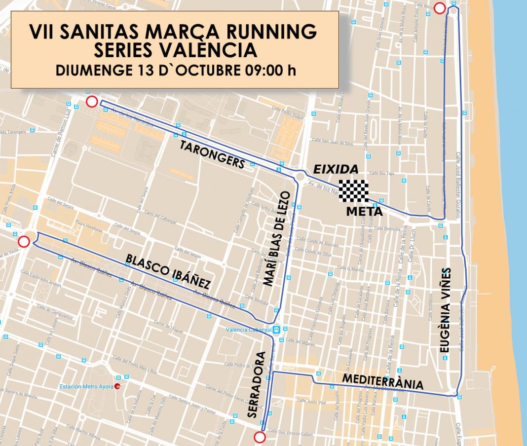 Carrera 10K Sanitas Marca Running Series Valencia