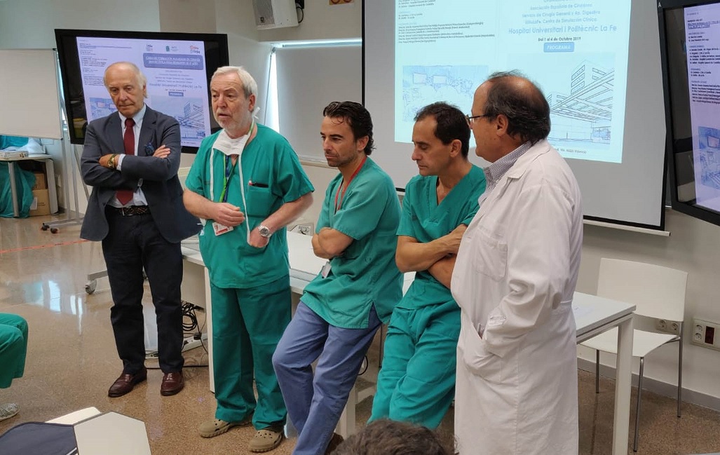 El Hospital La Fe acoge el XXI curso de formación avanzada en Cirugía Endoscópica para Residentes