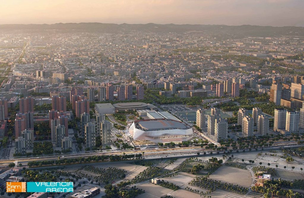 Imagen general del Valencia Arena promovido por LICAMPA 1617