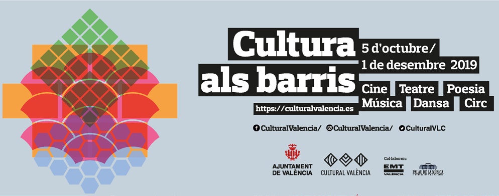 Cultura Als Barris este fin de semana en Valencia