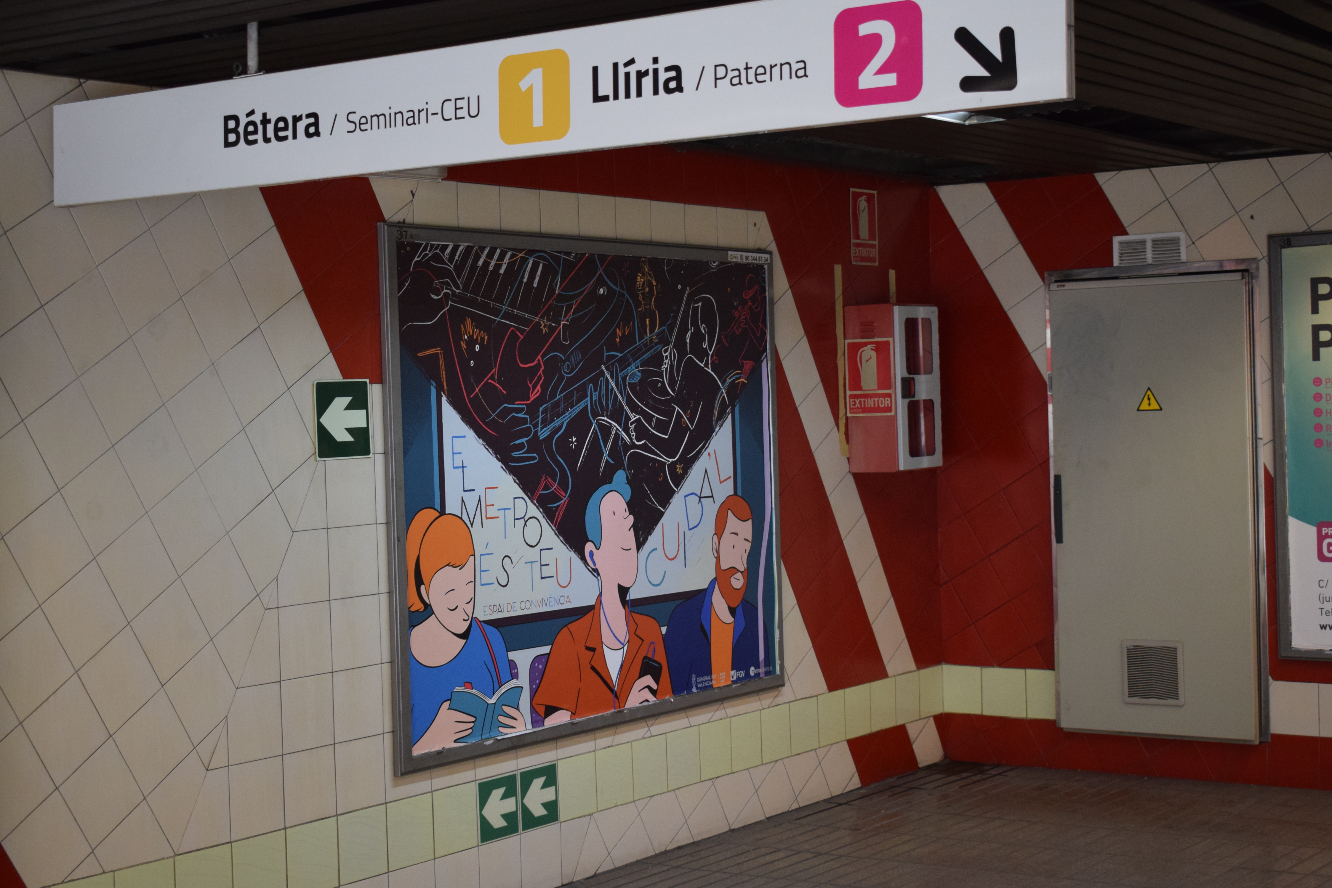Metrovalencia campaña para promover convivencia