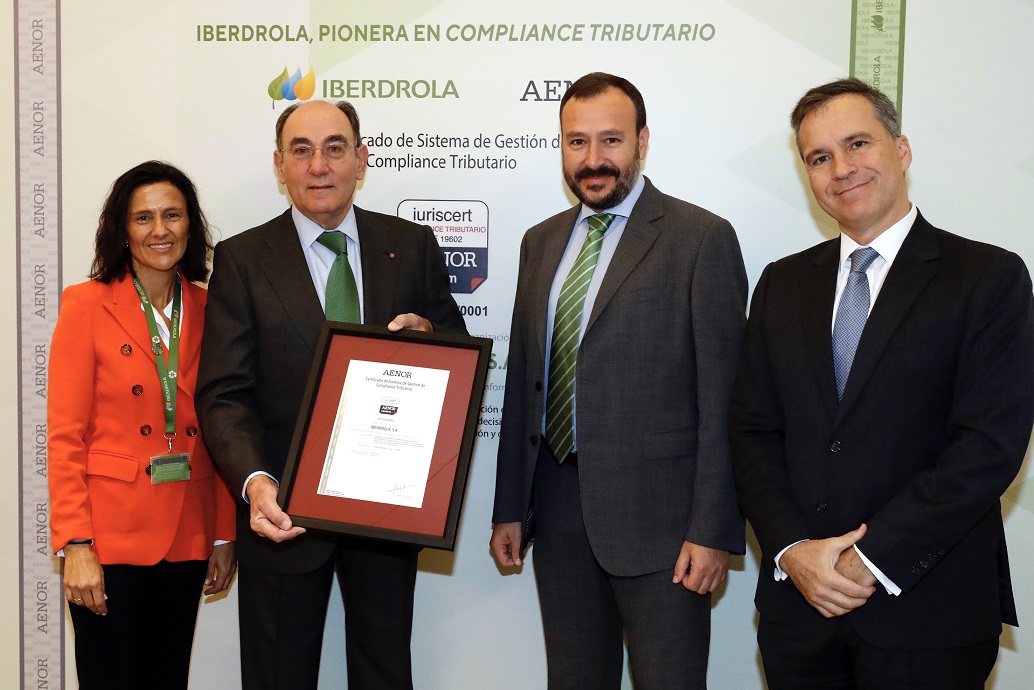 Iberdrola, empresa española pionera en la obtencióndel certificado de AENOR