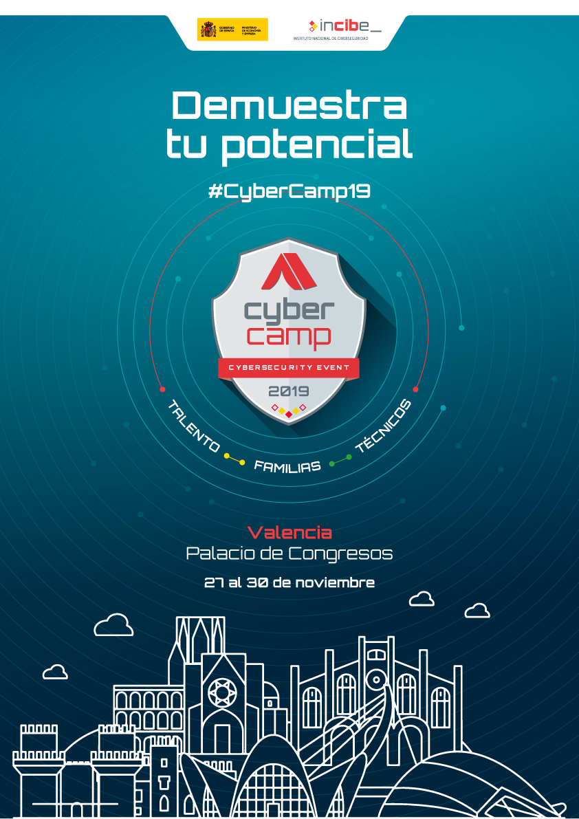 Valencia acoge el Cybercamp 2019 sobre la seguridad en Internet
