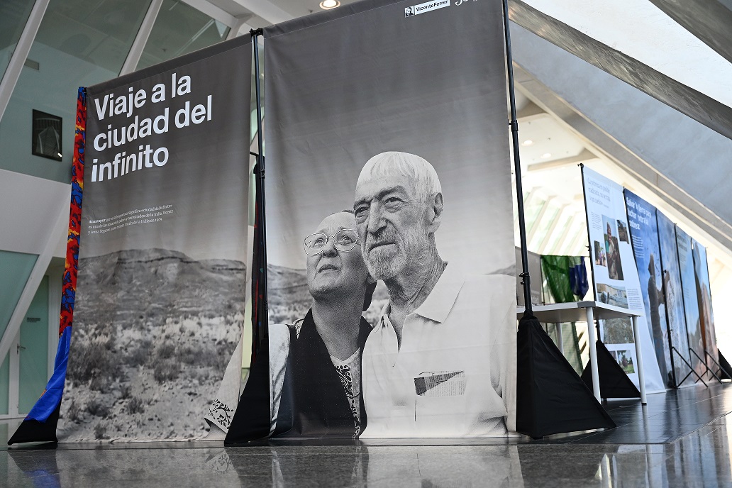 Exposición 'Viaje a la Ciudad del Infinito' de la Fundación Vicente Ferrer