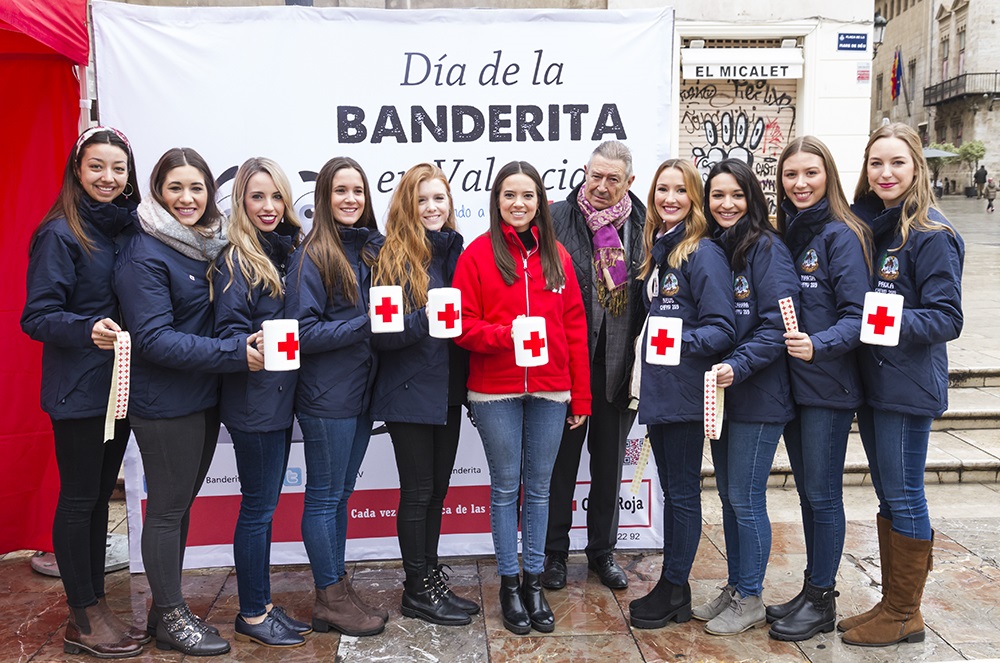 'Día de la Banderita' de Cruz Roja, Valencia lo celebra hoy dedicada a favor de personas mayores