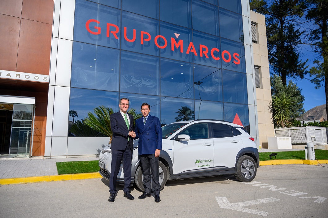 Iberdrola y el Grupo Marcos Automoción alcanzan un acuerdo para impulsar la movilidad sostenible