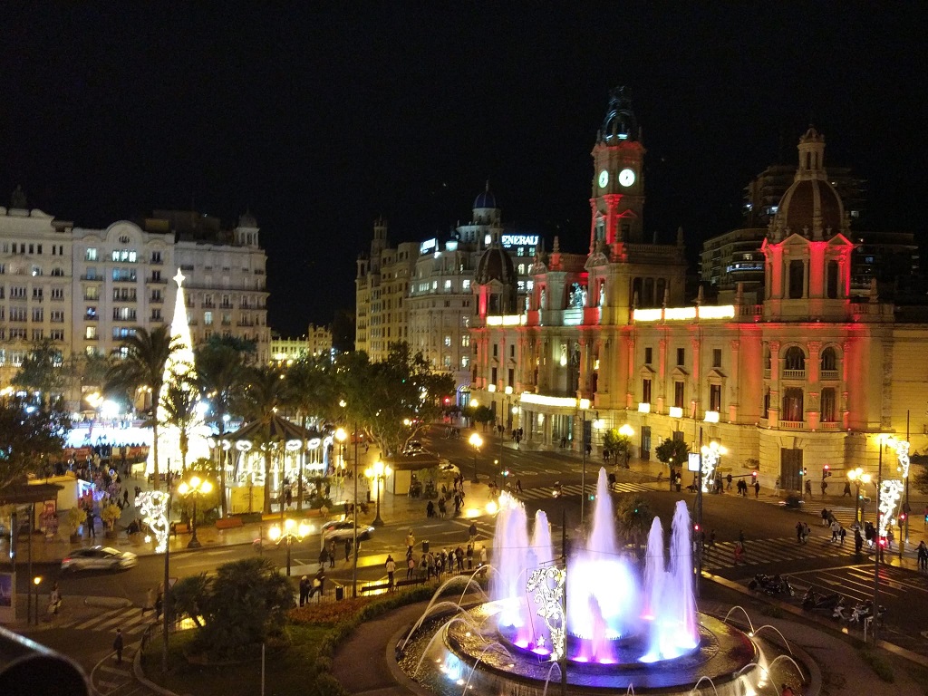 La iluminación navideña menguante en Valencia con un 20% más de presupuesto