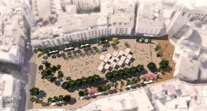 El Ayuntamiento de Valencia no dispone de ningún plan para hacer frente a los problemas de circulación que van a generar las obras de peatonalización de la plaza de la Reina, y pide 