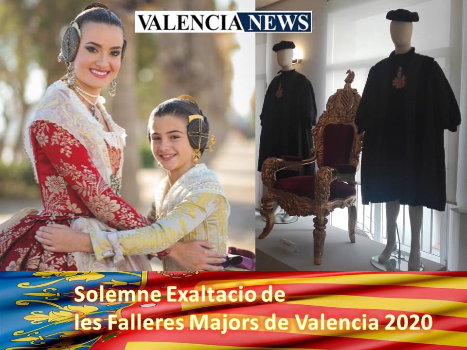 Exaltación de la fallera Mayor Infantil de Valencia en directo