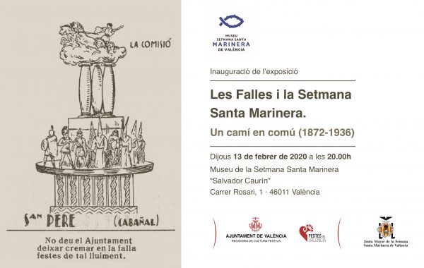 El Museo de la Semana Santa Marinera acoge la exposición de "Fallas y Semana Santa, un camino en común"