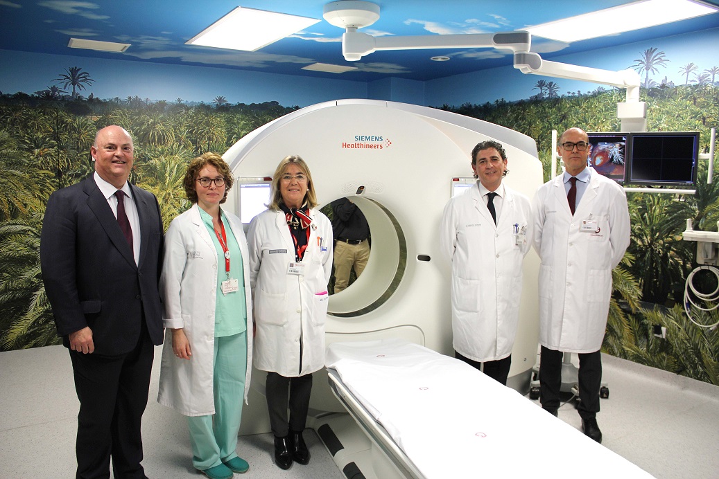 El Hospital Universitario del Vinalopó invierte 1,2 millones de euros en un nuevo TAC
