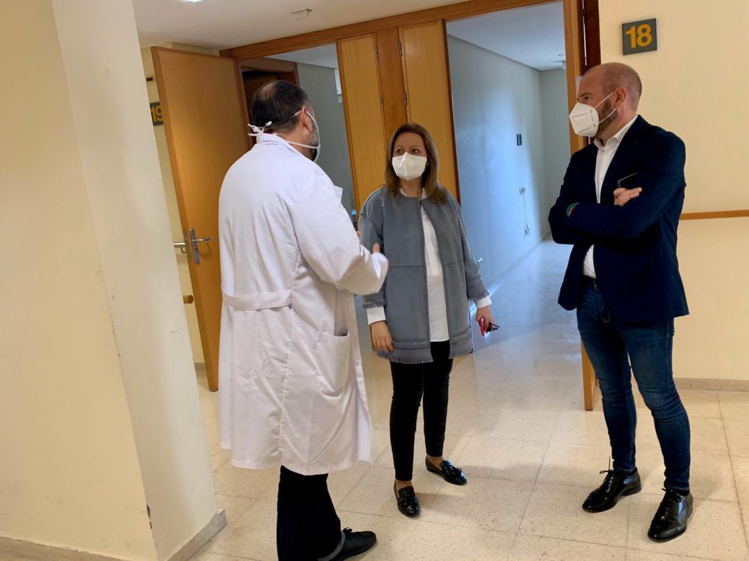 El presidente de la Diputacio y la diputada de Bienestar visitan el Hospital Psiquiátrico de Bétera