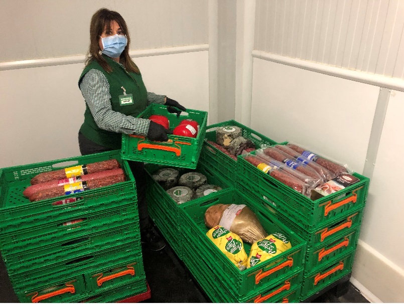 Mercadona entrega 9.200 Kilos de alimentos a entidades sociales de la provincia de Valencia
