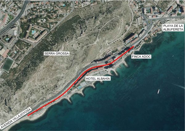 Obras Públicas inicia los trámites para construir la vía verde de La Cantera de Alicante