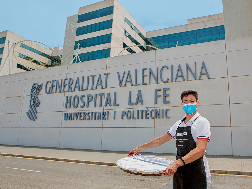 La startup Tu Arrocero colabora con el Hospital La Fe de Valencia con una donación de su amplia variedad de paellas para la planta de Oncología Pediátrica