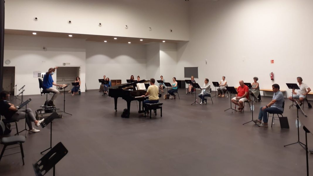 El Cor de la Generalitat Valenciana vuelve a los ensayos en el Palau de les Arts