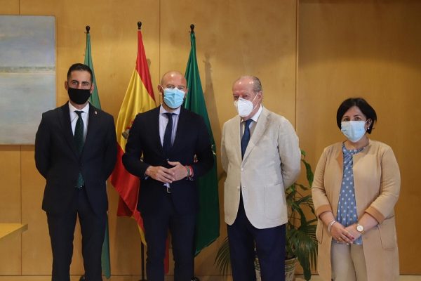 Toni Gaspar realiza una visita institucional a las Diputaciones de Jaén y Sevilla y al Ayuntamiento de Sevilla