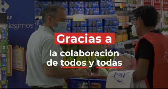 Cruz Roja distribuye 63.190 kilos de alimentos para familias en dificultad social en la provincia de Valencia