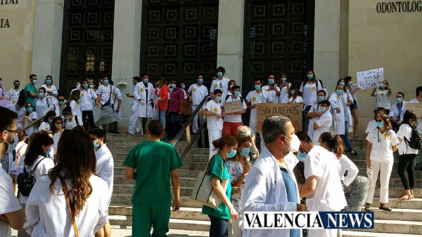 Comité de huelga MIR "Manifiesto de apoyo a las reivindicaciones planteadas por FOMAP-CV ante la Conselleria de Sanitat"