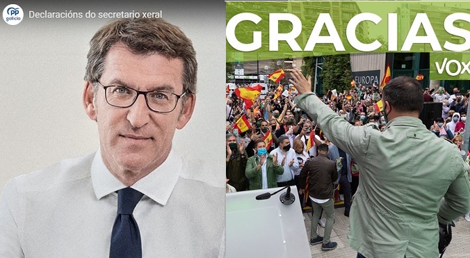 Feijo arrasa en Galicia y VOX entra en el Parlamento Vasco