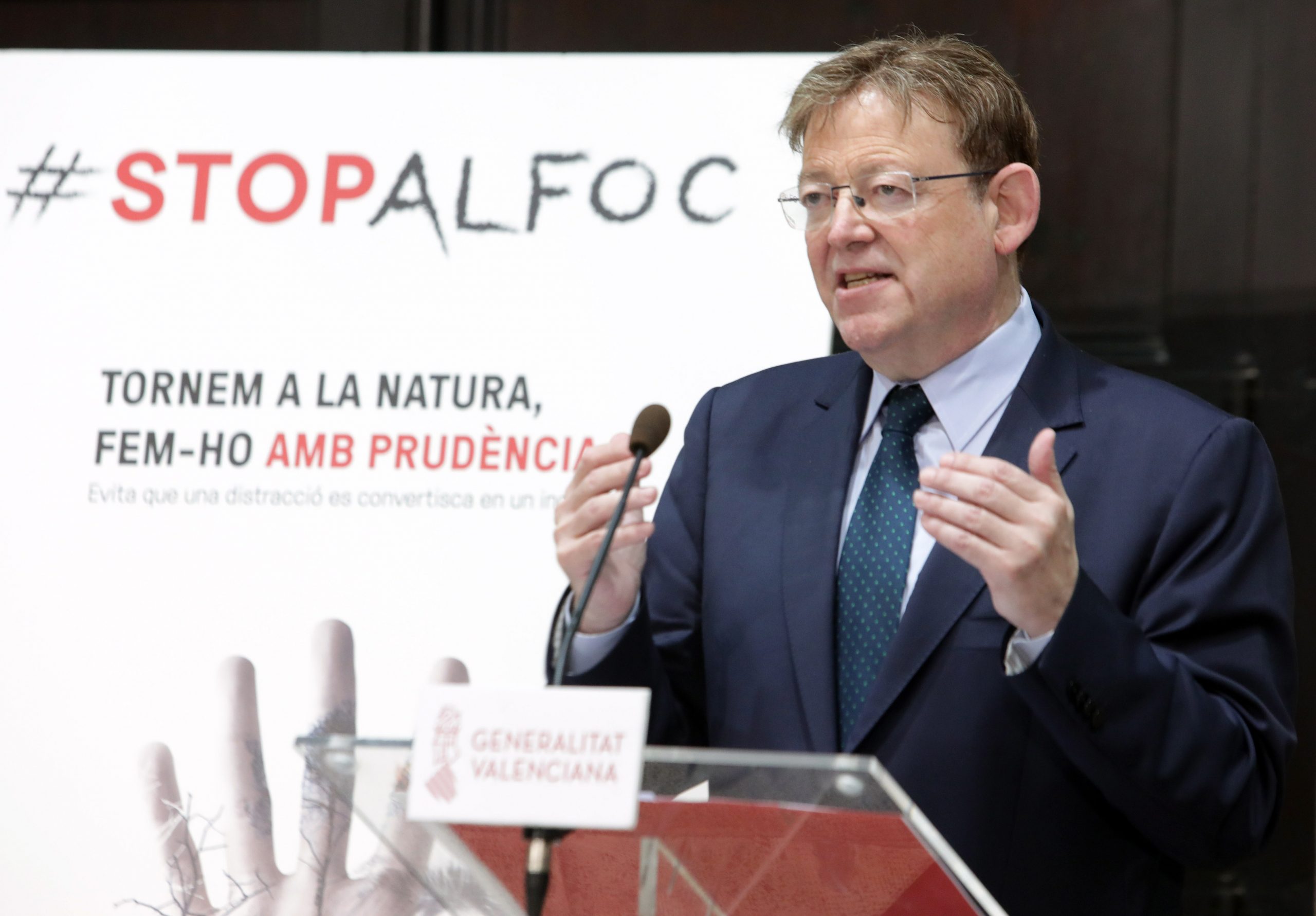 Puig apela a la ‘responsabilidad’ y ‘prudencia’ de la ciudadanía para preservar los bosques de la Comunitat Valenciana