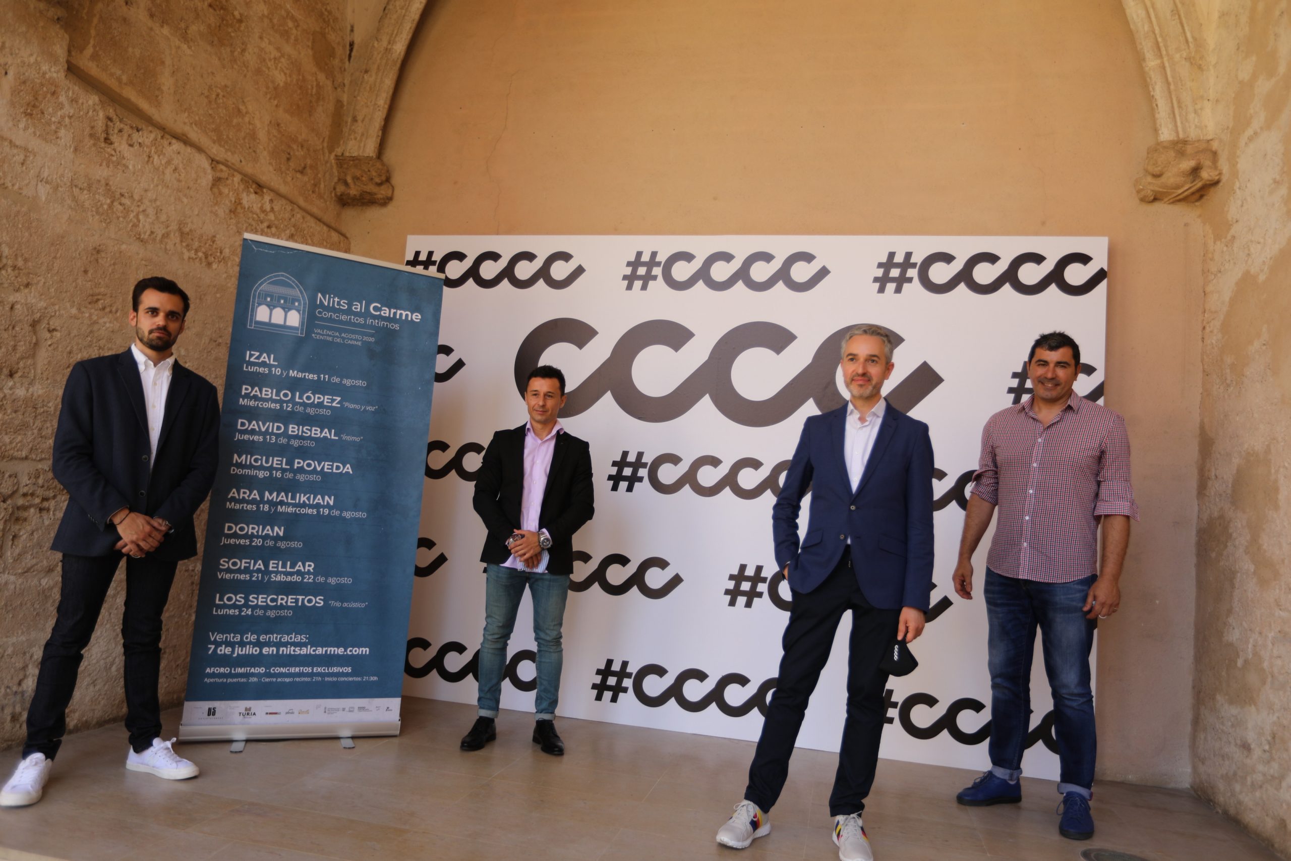 El Centre del Carme presenta su programación estival de música en directo este julio en su ciclo «Nits al Carme»