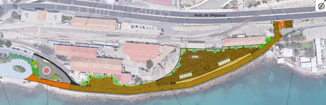 La Generalitat Valenciana inicia la remodelación del paseo marítimo Gómiz de Alicante