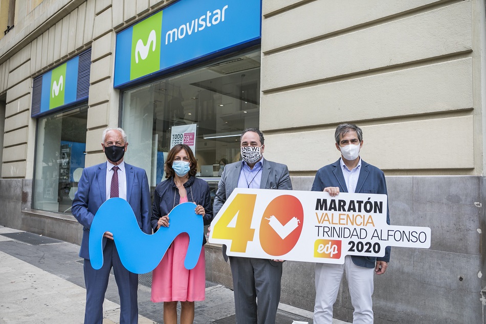 Movistar se convierte en el nuevo patrocinador tecnológico del  Medio y el Maratón Valencia 