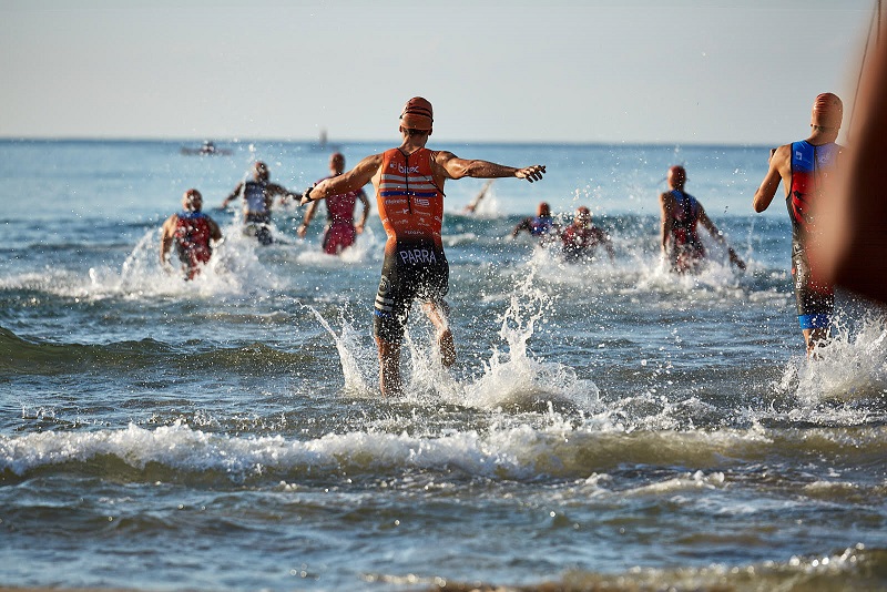 El Triatlón Sprint de Oropesa del Mar 2020 celebró ayer su edición más exigente.