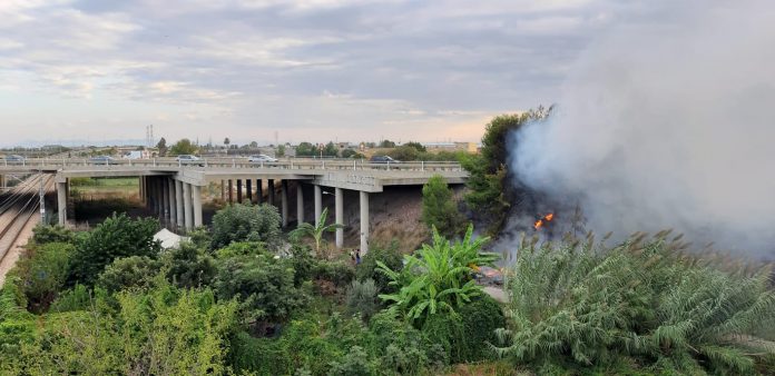 Segundo incendio en el entorno de La Punta por el abandono del lugar